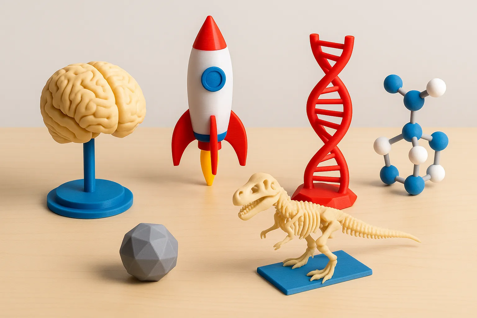 Impresión 3D en educación: modelos didácticos para universidades y escuelas en México