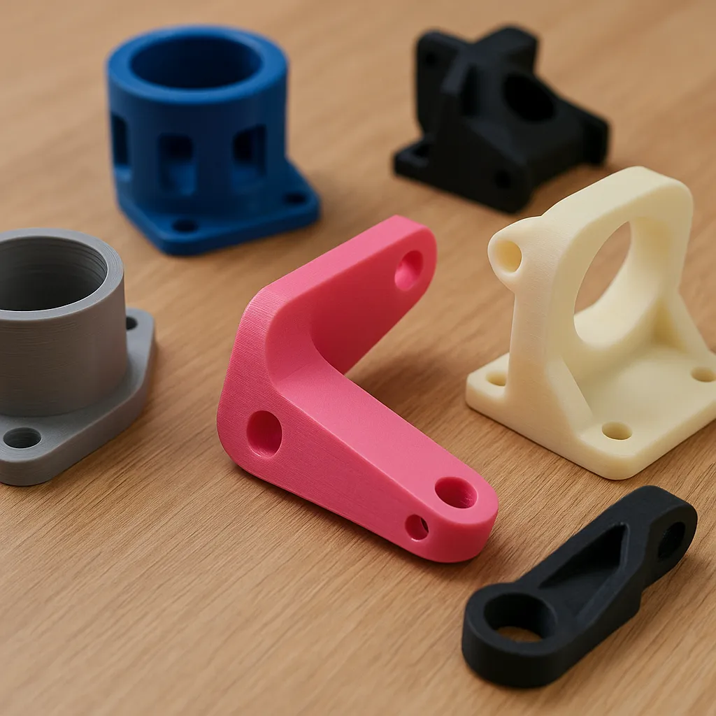 Prototipado rápido con impresión 3D: pieza plástica impresa en FDM para validación de diseño