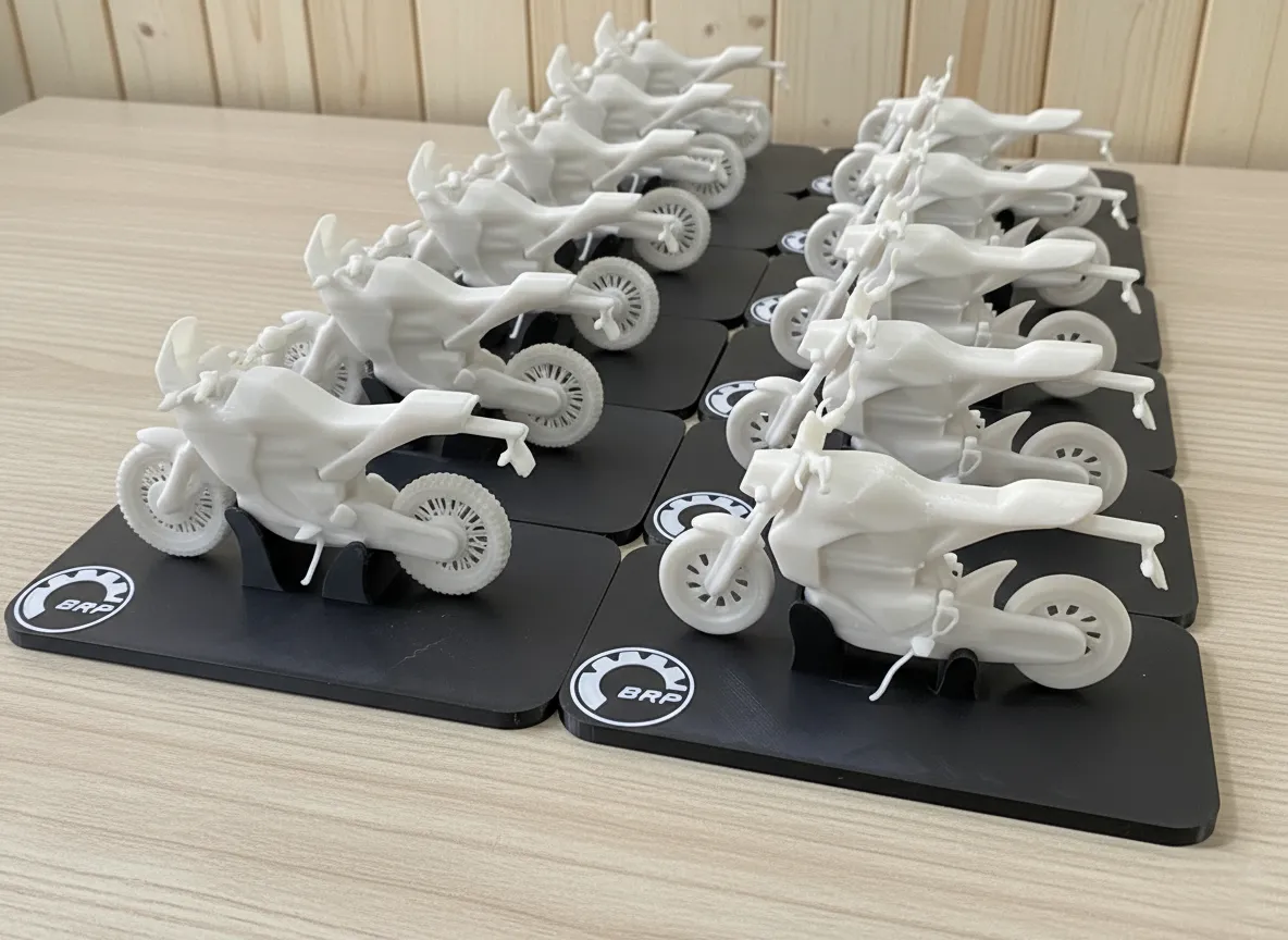 Placa personalizada con logo